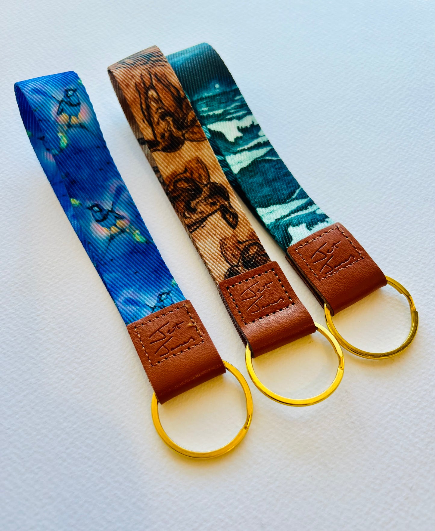 Lanyard Keychain - Brahman Calf