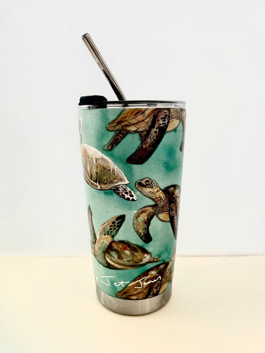 Sea Turtle Re-useable Cup