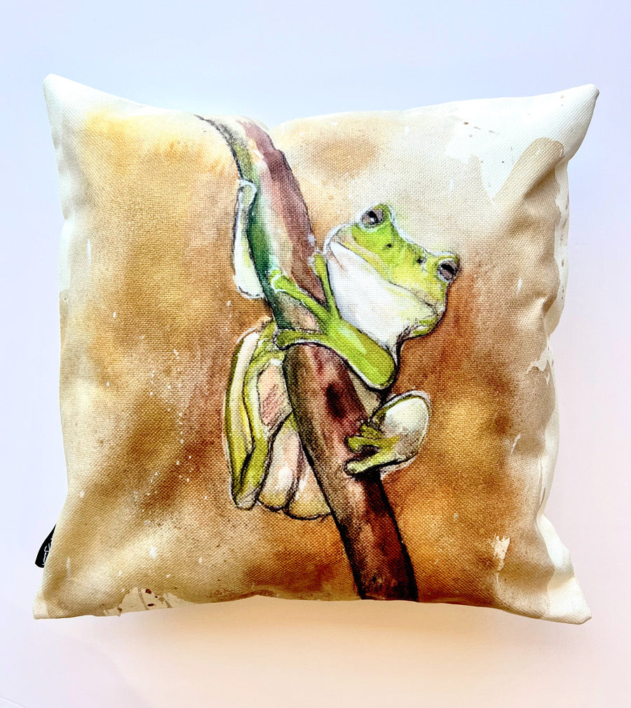 Mr Frog Cushion Cover