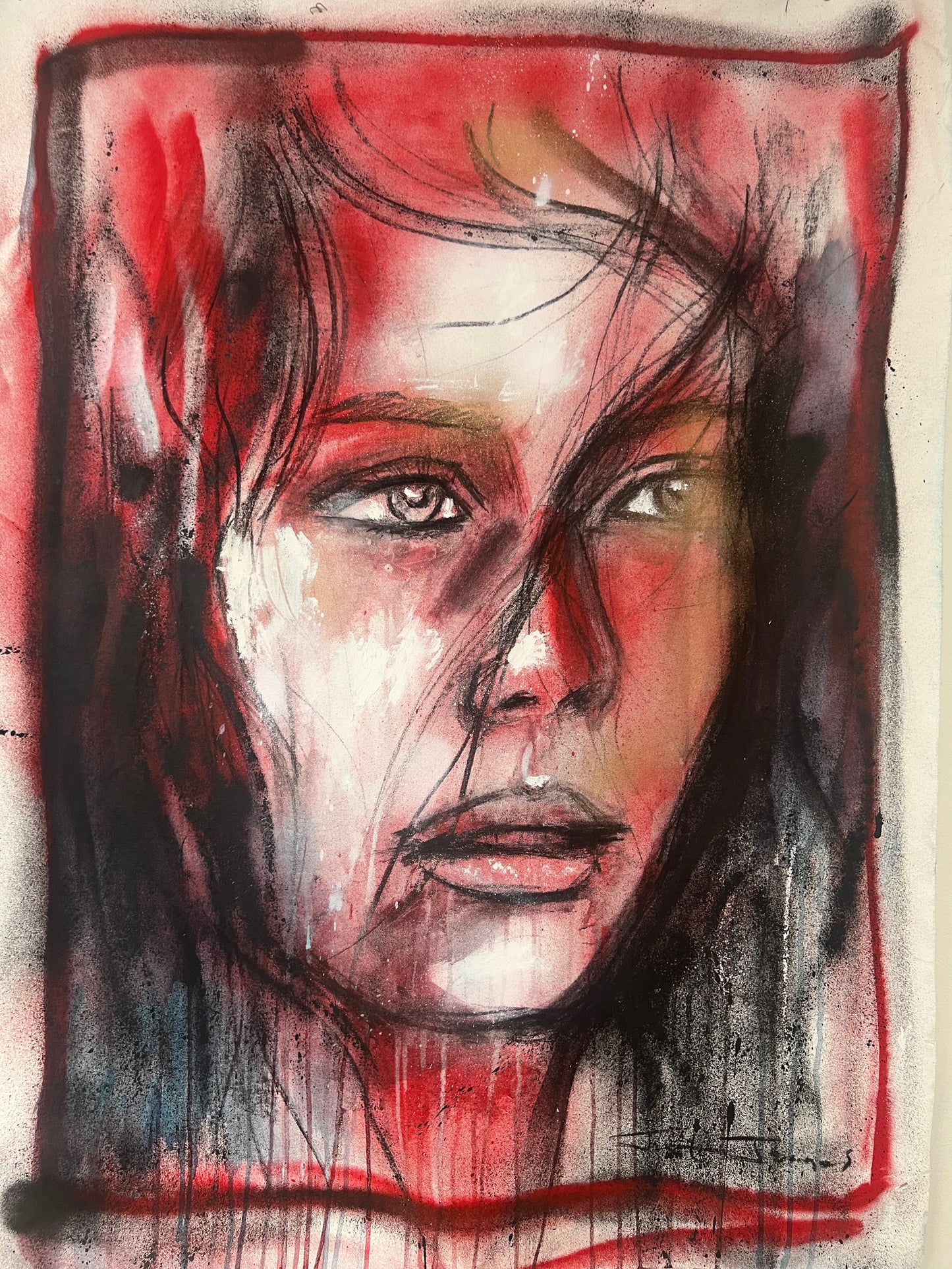 'Red'  Original Artwork