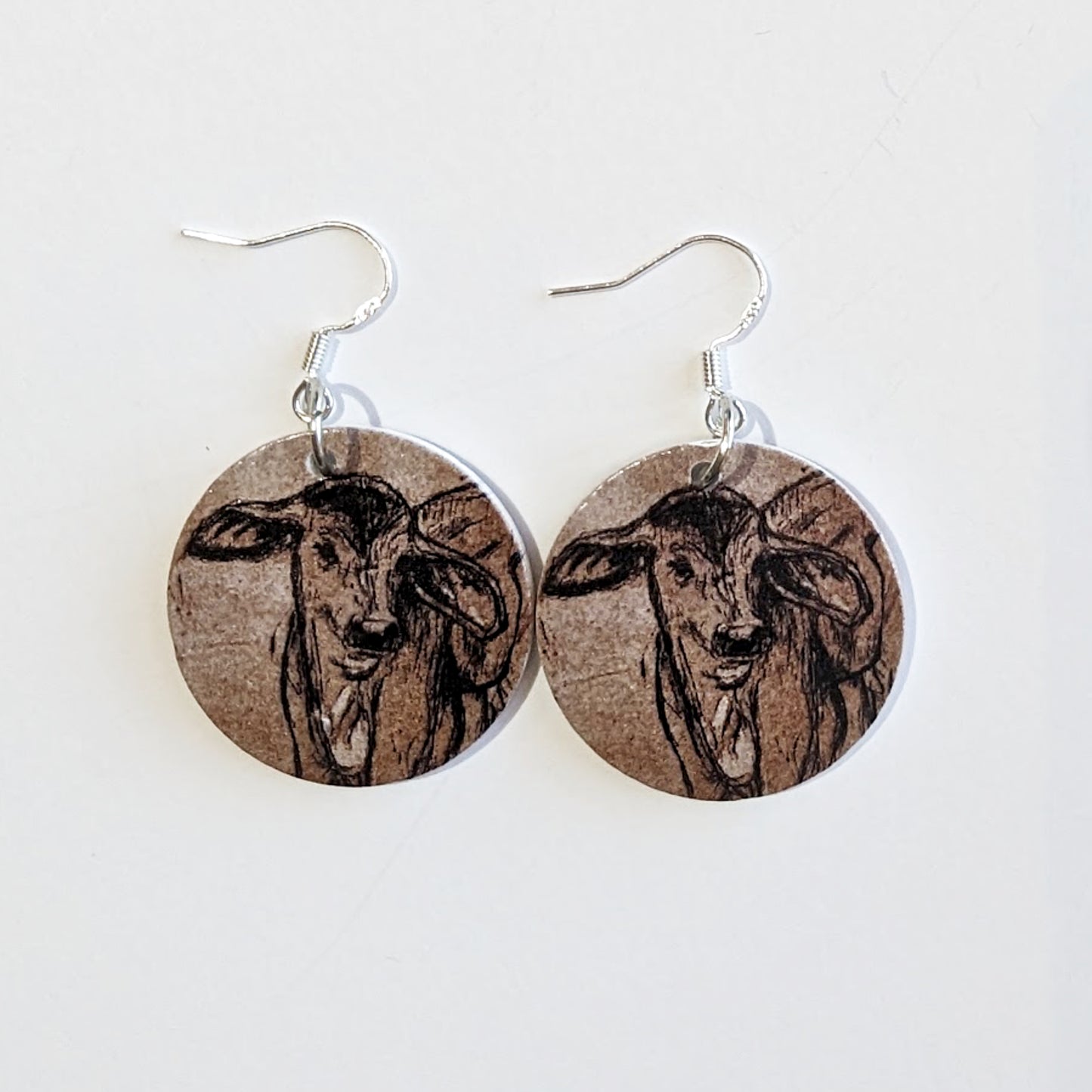 Brahman -  Wooden Earrings